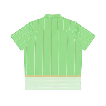 BEACHY GREEN BUTTON UP