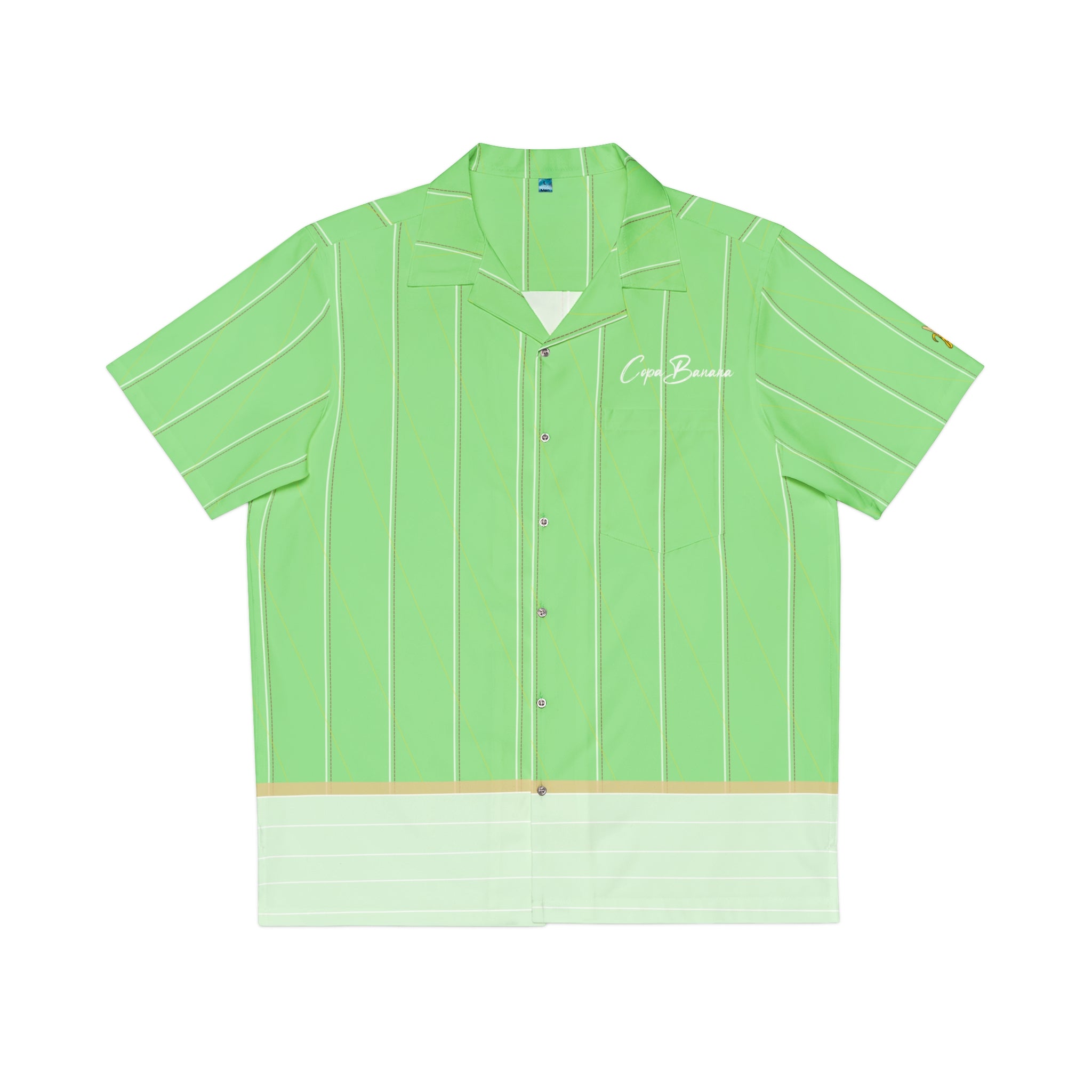 BEACHY GREEN BUTTON UP