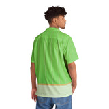 BEACHY GREEN BUTTON UP
