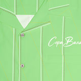 BEACHY GREEN BUTTON UP