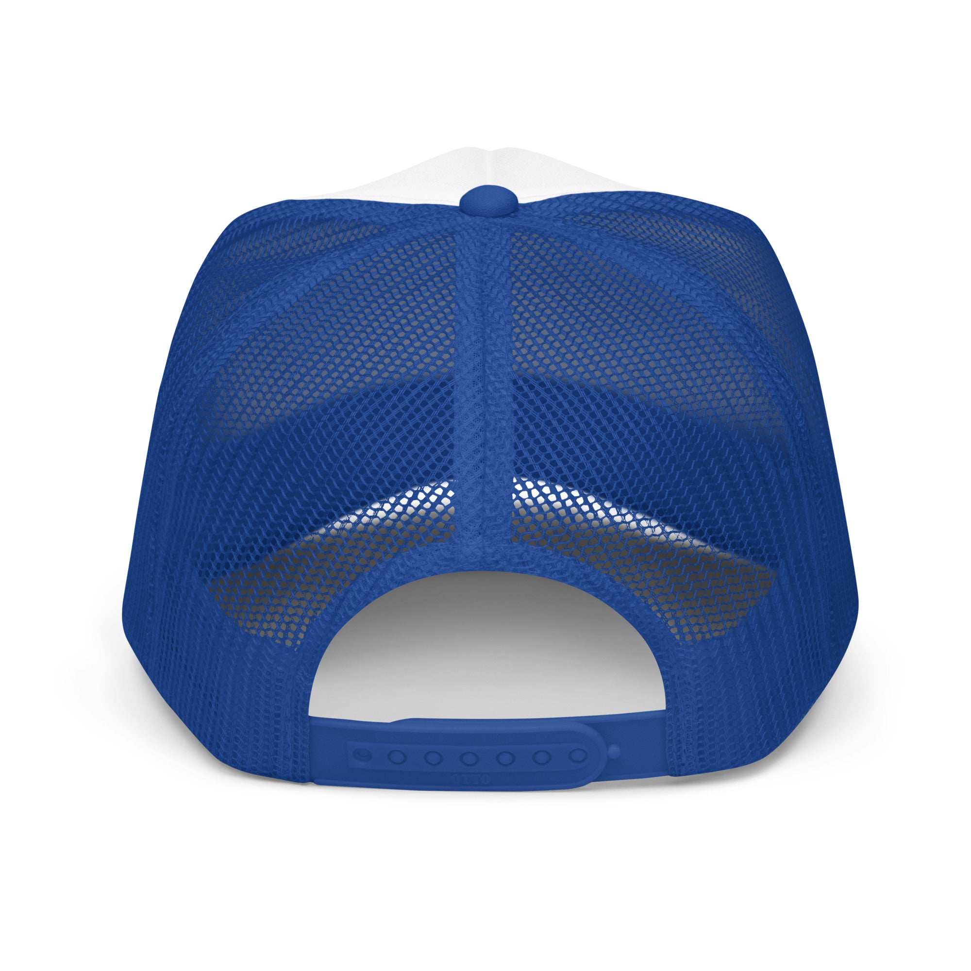 RED WHITE & BLUE TRUCKER HAT