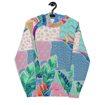 TROPICAL PATCH HOODIE