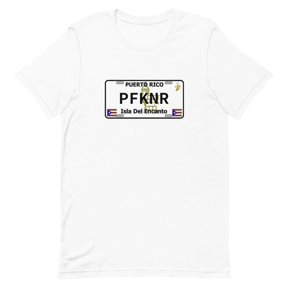 PFKNR LICENSE PLATE SHIRT